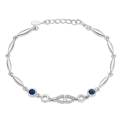 925 Sterling Silver Alyssa Bracelet