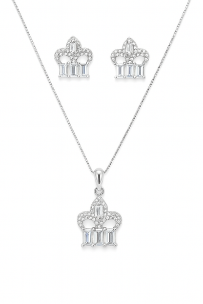 925 Sterling Silver Juliette Pendant Set