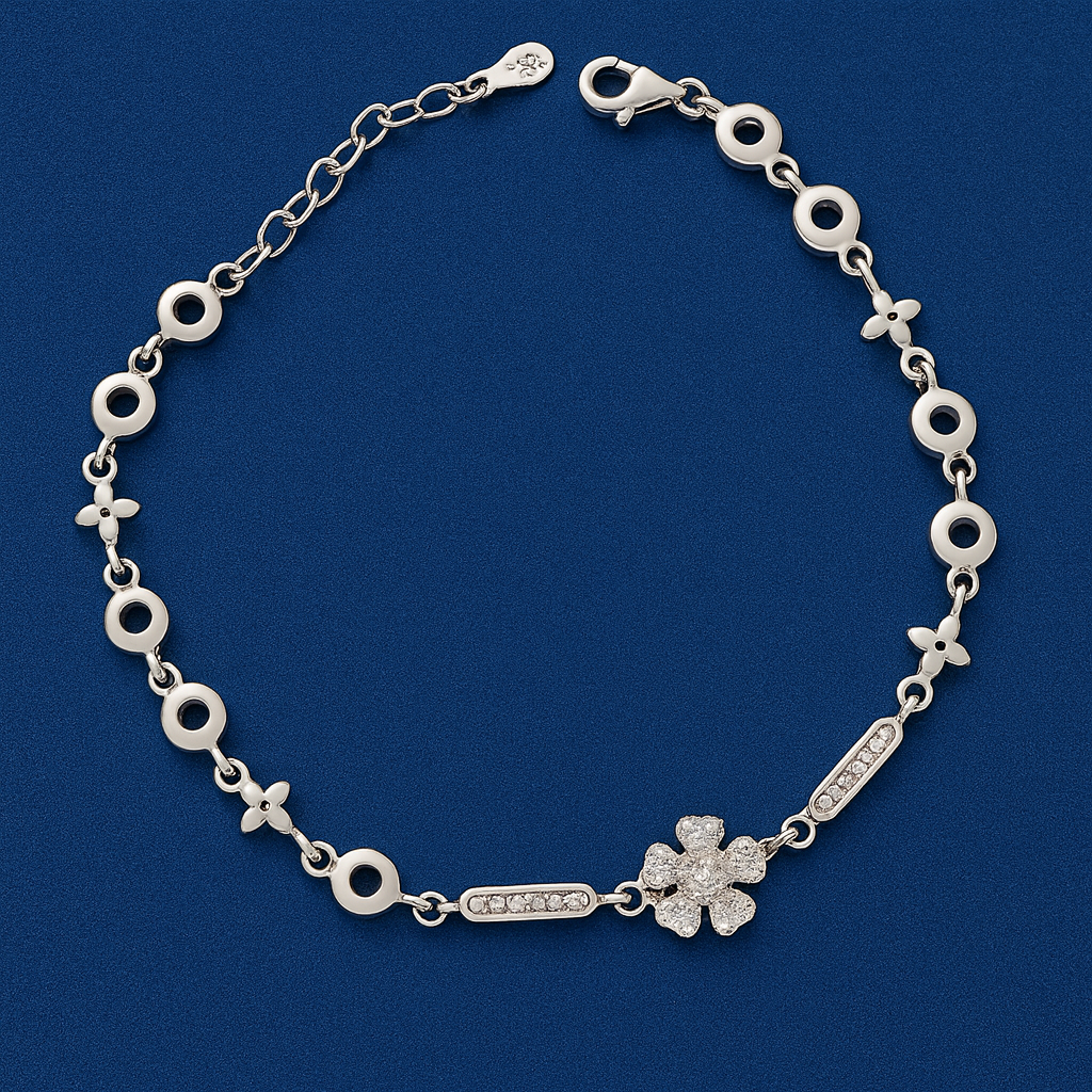 925 Sterling Silver Harley Bracelet
