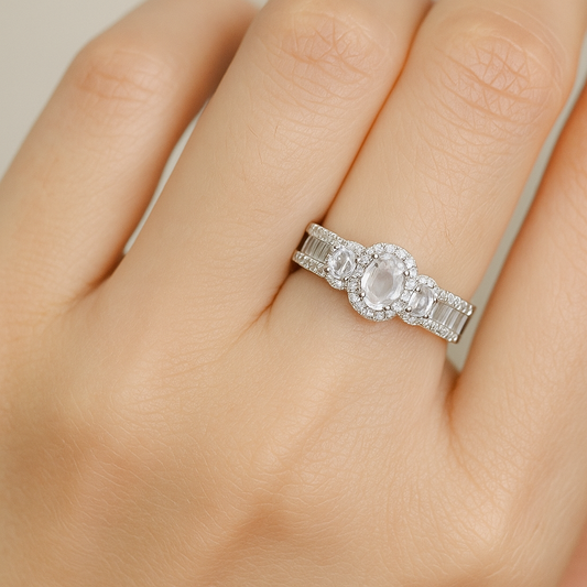 925 Sterling Silver Ivy Ring