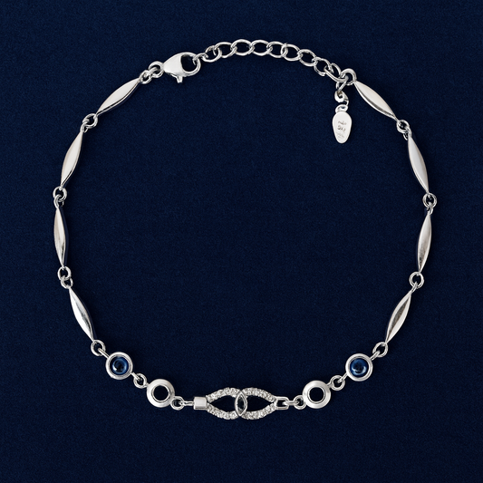 925 Sterling Silver Alyssa Bracelet