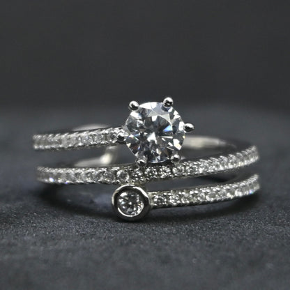 925 Sterling Silver Georgia Ring
