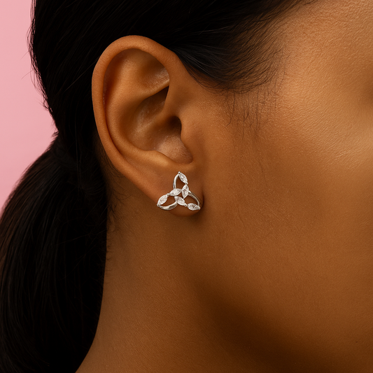 925 Sterling Silver Valeria Studs