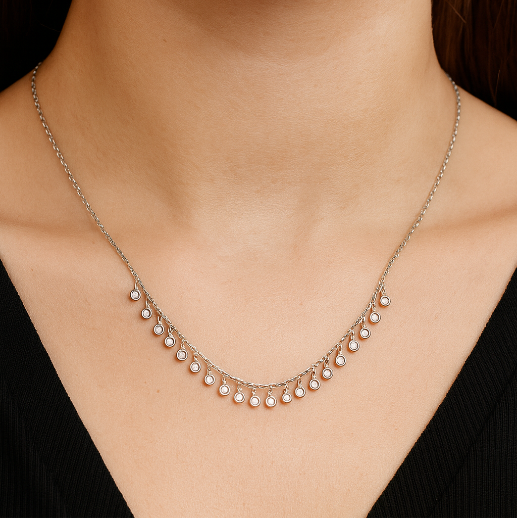 925 Sterling Silver Alyson Necklace