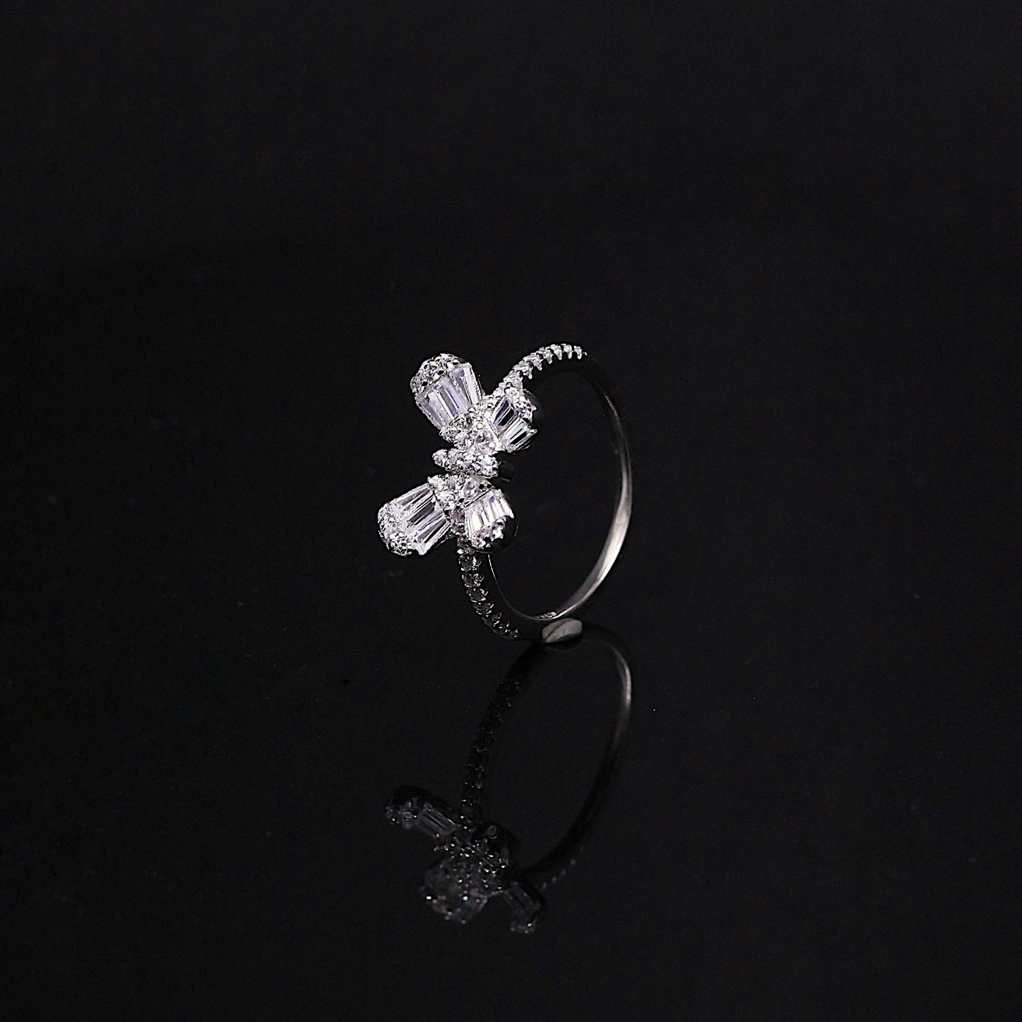 Silver Haze Ring