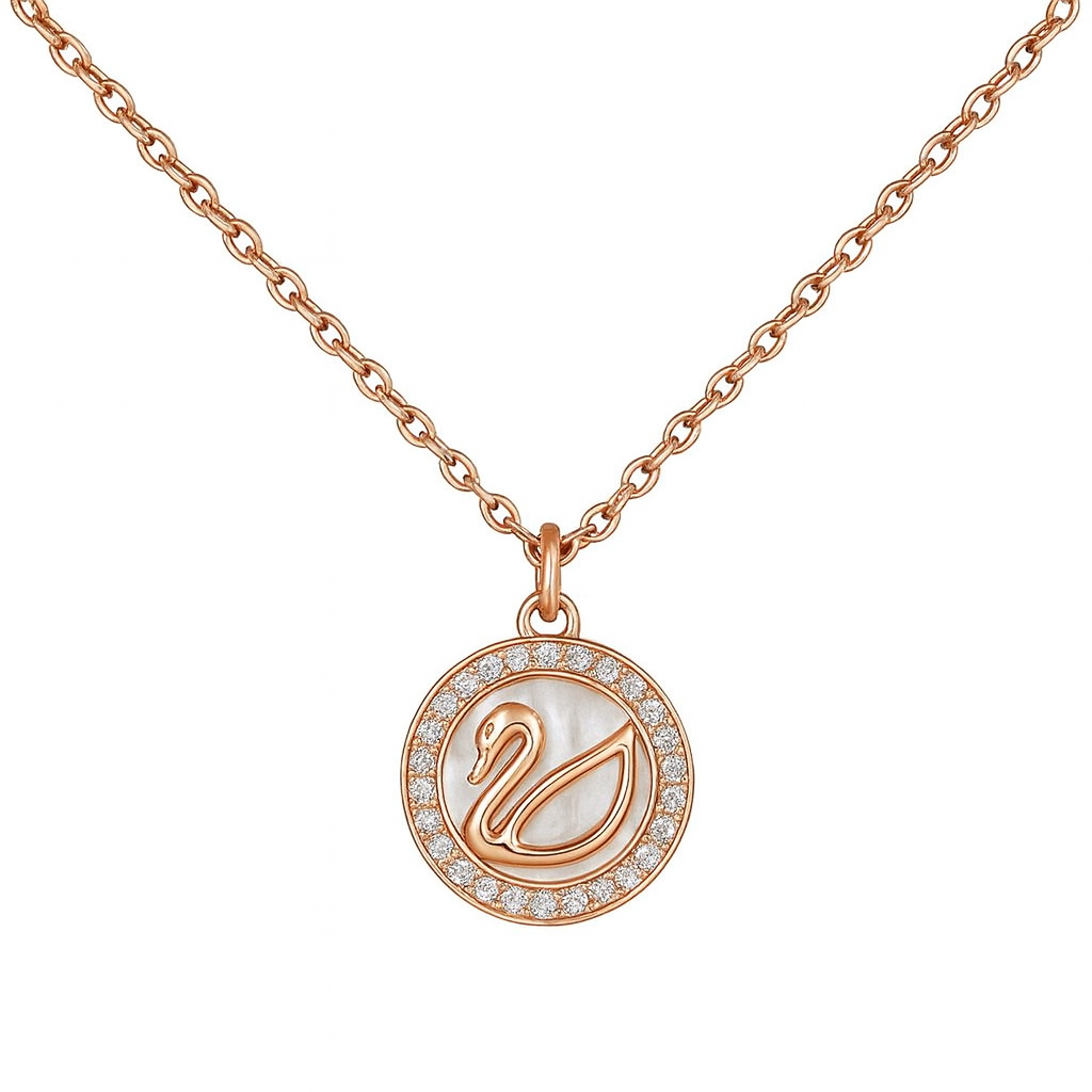 925 Sterling Silver April Necklace