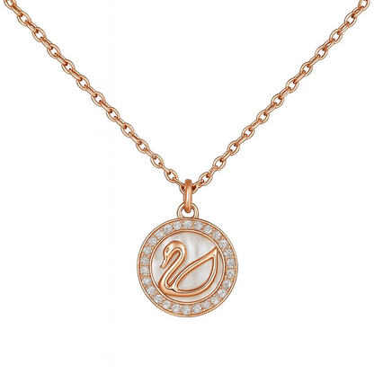 925 Sterling Silver April Necklace