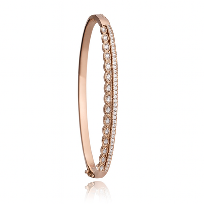 925 Sterling Silver Reagan Kada Bracelet
