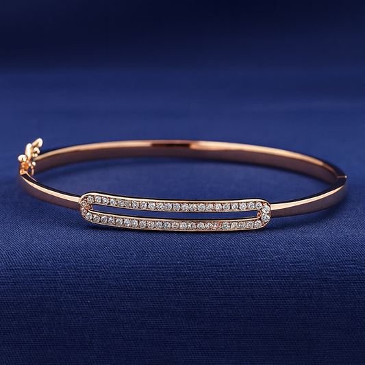 925 Sterling Silver Aspen Kada Bracelet