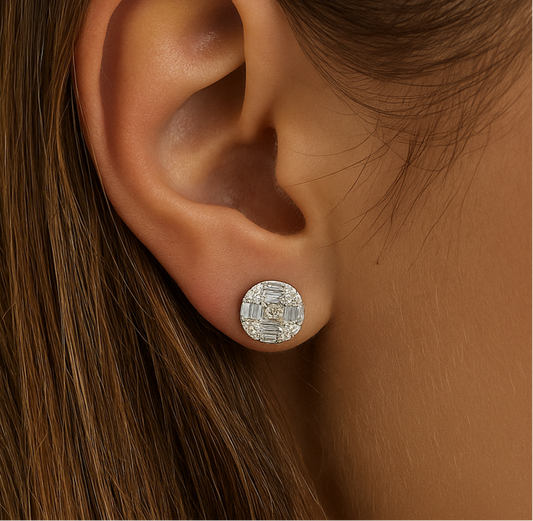925 Sterling Silver Callie Studs