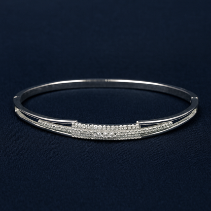 925 Sterling Silver Collins Kada Bracelet