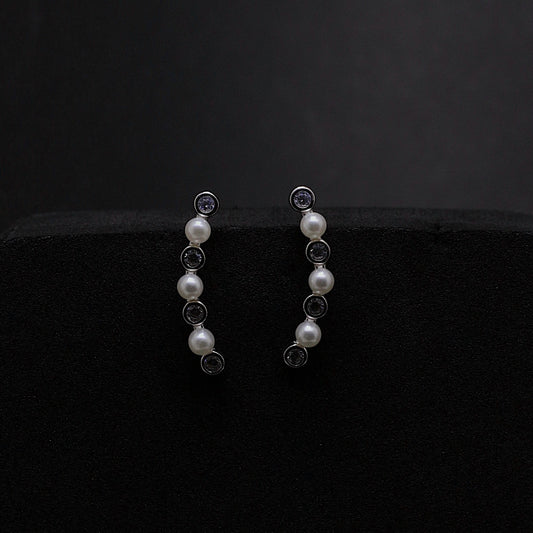 Silver Ava Earrings