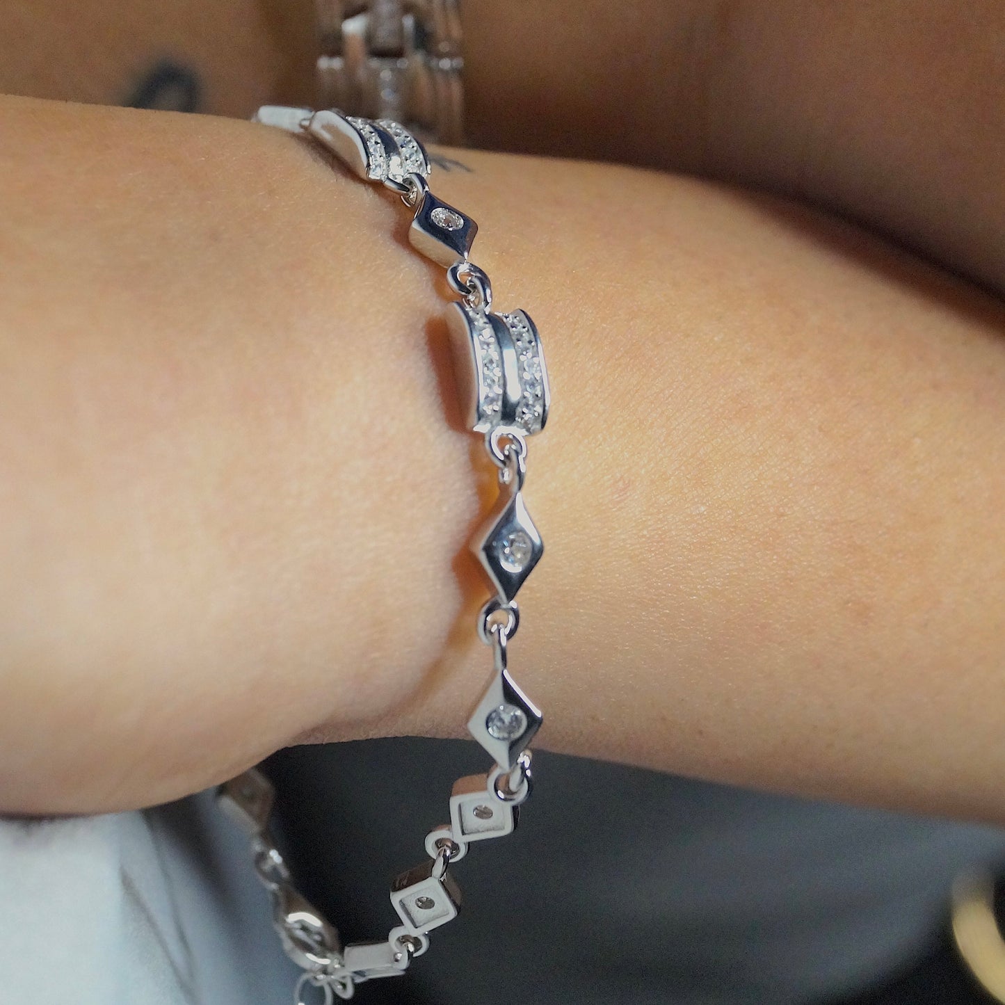 Silver Wally Bracelet