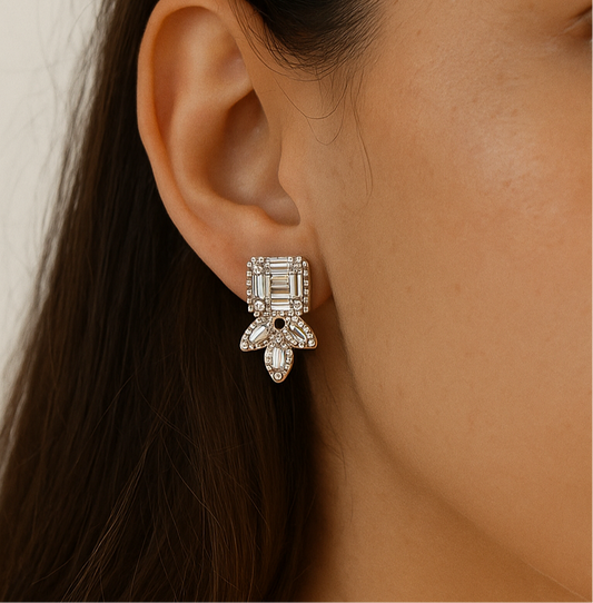 925 Sterling Silver Amara Earrings
