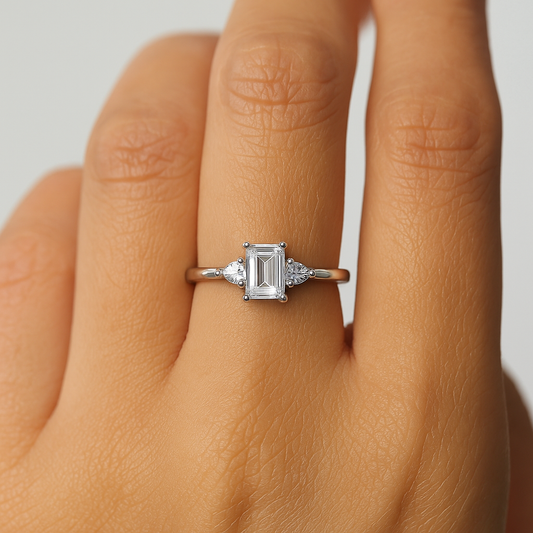 925 Sterling Silver Daisy Ring