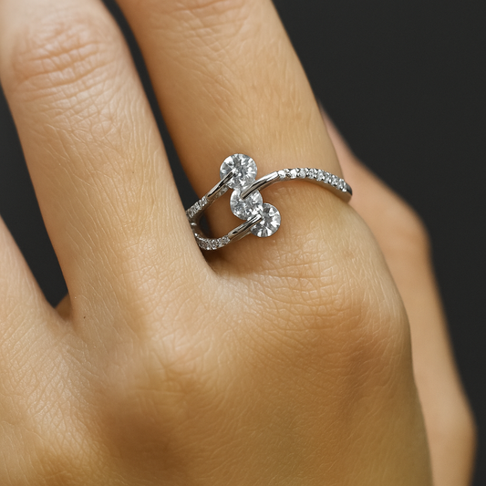 925 Sterling Silver Autumn Ring