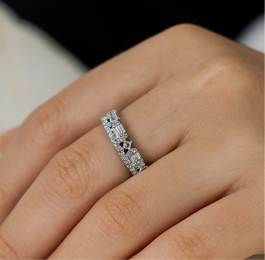 925 Sterling Silver Madison Ring