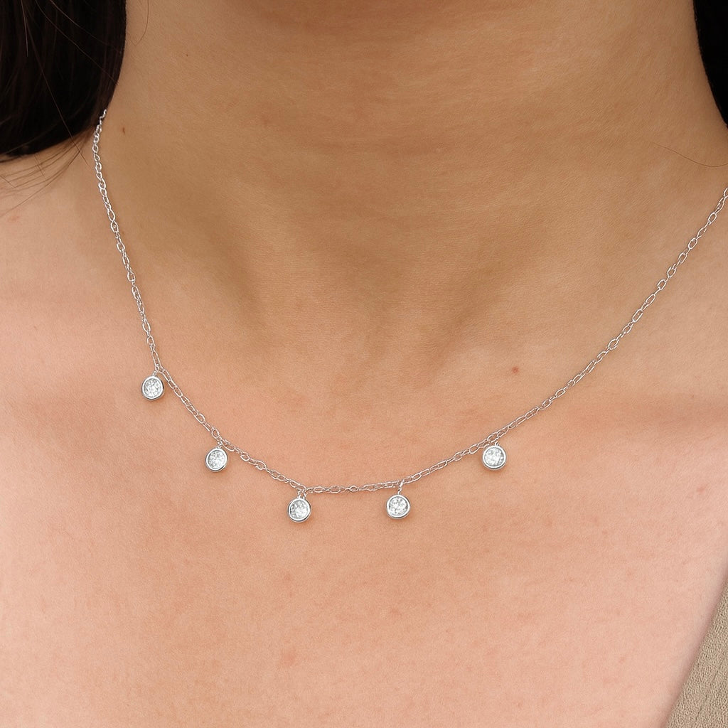 925 Sterling Silver Averil Necklace