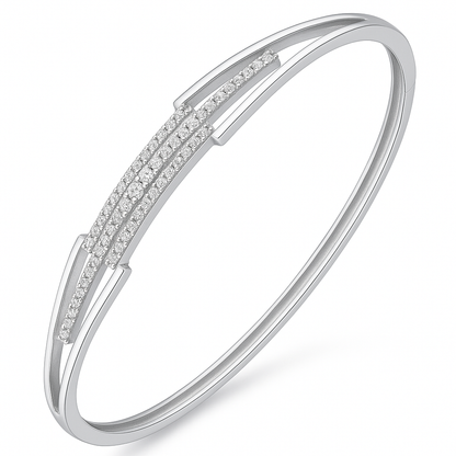 925 Sterling Silver Collins Kada Bracelet
