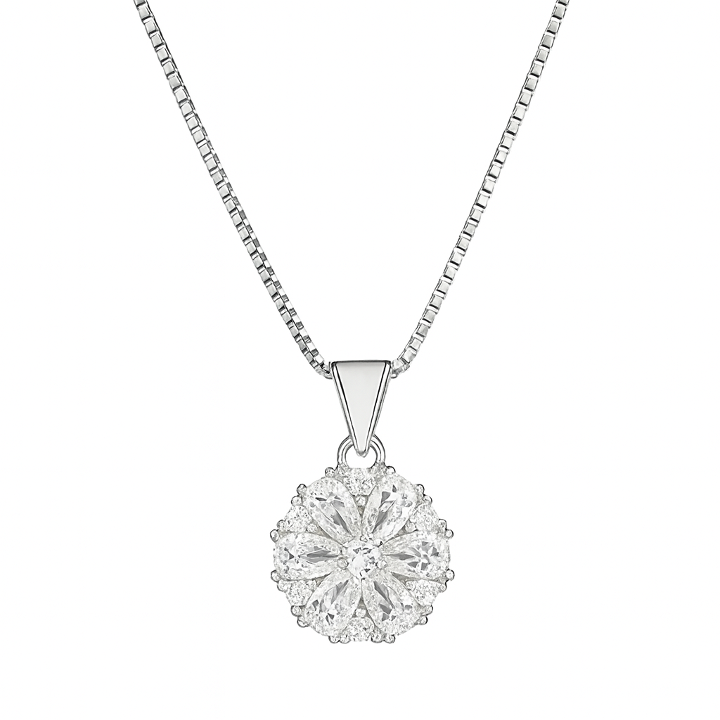 925 Sterling Silver Angelica Necklace