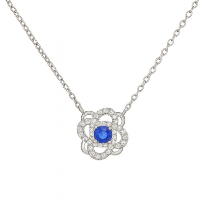 925 Sterling Silver Rotating Necklace